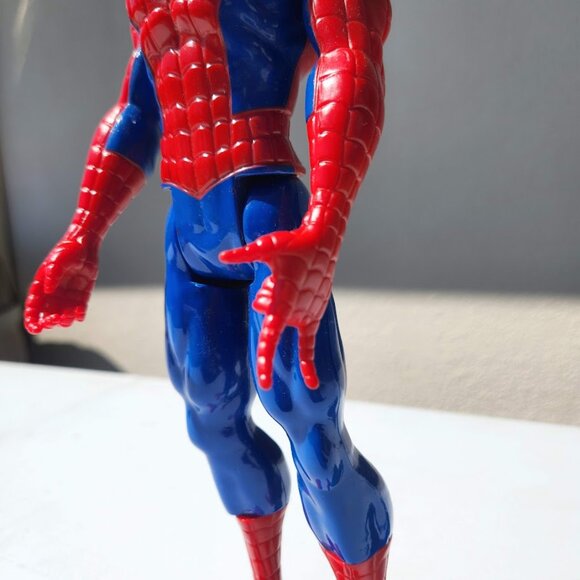 2013 Hasbro 11” Spider-Man Action Figure- Marvel Spiderman Toy - Movable Parts F - Picture 4 of 10